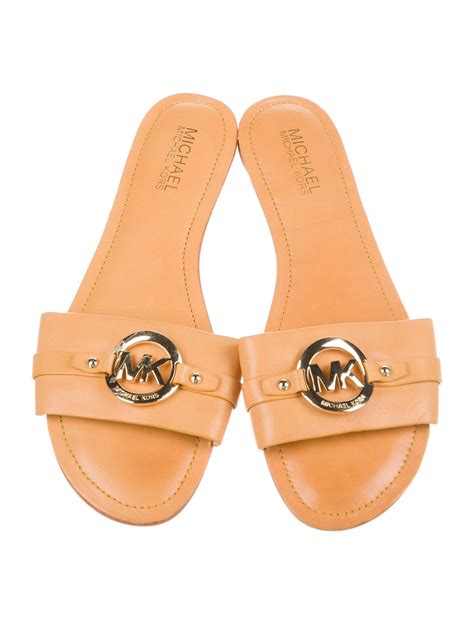 michael kors slides sandals|Michael Kors slides women's.